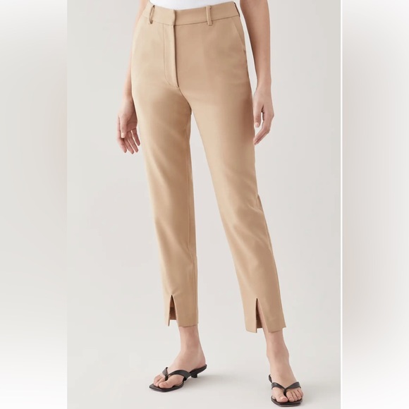 Anine Bing Ophelia Trousers Beige size 30 BNWT - Picture 2 of 13